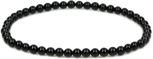 Keleny 4mm Natural Round Beads Gemstones Rock Crystal Stretch Bracelet 7 Inch Unisex in Kuwait