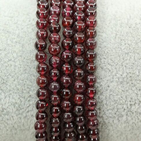 Keleny 4mm Natural Round Beads Gemstones Rock Crystal Stretch Bracelet 7 Inch Unisex in Kuwait