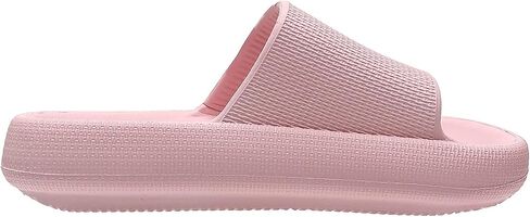 OCIOVAN Pillow Slippers Slides for Women and Men, Non-Slip Massage Foam Shower Bathroom Home Floor Thick Sole Quick Drying Womens Mens Sandals, Soft Comfortable EVA Platform Open Toe Slides Shoes in Saudi Arabia