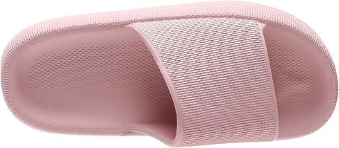 OCIOVAN Pillow Slippers Slides for Women and Men, Non-Slip Massage Foam Shower Bathroom Home Floor Thick Sole Quick Drying Womens Mens Sandals, Soft Comfortable EVA Platform Open Toe Slides Shoes in Saudi Arabia