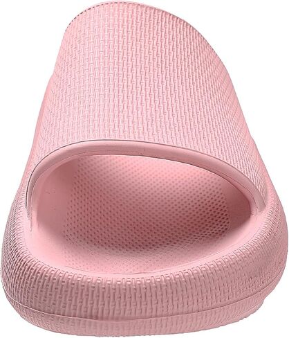 OCIOVAN Pillow Slippers Slides for Women and Men, Non-Slip Massage Foam Shower Bathroom Home Floor Thick Sole Quick Drying Womens Mens Sandals, Soft Comfortable EVA Platform Open Toe Slides Shoes in Saudi Arabia