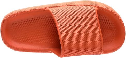 OCIOVAN Pillow Slippers Slides for Women and Men, Non-Slip Massage Foam Shower Bathroom Home Floor Thick Sole Quick Drying Womens Mens Sandals, Soft Comfortable EVA Platform Open Toe Slides Shoes in Kuwait