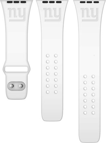 GAME TIME New York Giants Engraved Silicone Sport Watch Band Compatible with Apple Watch in Saudi Arabia