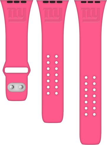 GAME TIME New York Giants Engraved Silicone Sport Watch Band Compatible with Apple Watch in Saudi Arabia
