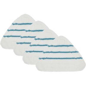 4Pcs Replacement Spare Parts Reusable Mop Pads Fit for True & Tidy STM-500, STM-700, and STM-700A Steam Mop Accessorie, And Other Steam Mops, Machine Washable up to 100x