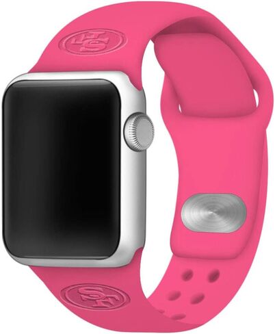 GAME TIME San Francisco 49ers Engraved Silicone Sport Watch Band Compatible with Apple Watch in Saudi Arabia