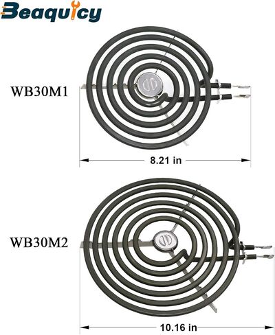 Beaquicy WB30M1 Stove Burner Surface Element with WB30M1 WB30M2 Surface Element Kit in Saudi Arabia