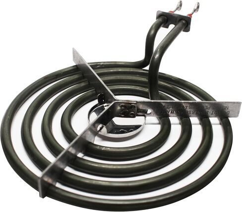 2-Pack Replacement for Jenn-Air CCE406L 6 inch 4 Turns Surface Burner Element - Compatible with Jenn-Air 660532 Heating Element for Range Stove & Cooktop in Saudi Arabia