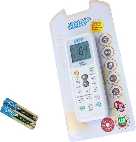 HQRP Remote Control compatible with Mitsubishi E12749426 E02749426 KP1A KG3A MS12TN MS09TW MSH-09NV MS15TN Air Conditioner Controller in Saudi Arabia