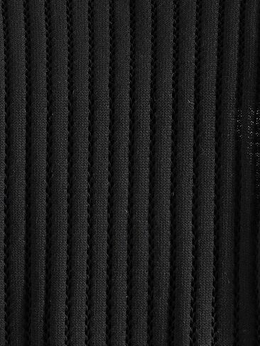 تي شيرت OYOANGLE رجالي بأكمام طويلة شبكي شفاف شفاف من خلال نسيج مضلع in Kuwait