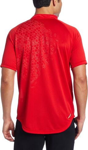 Zumba Fitness Men's Z Performance Fadeaway Zip Front Shirt in Saudi Arabia
