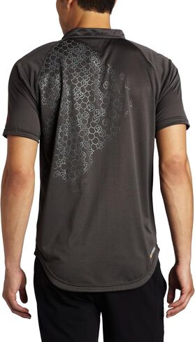 Zumba Fitness Men's Z Performance Fadeaway Zip Front Shirt in Saudi Arabia