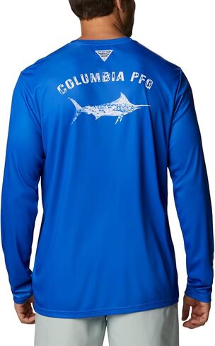 Columbia Men's Terminal Tackle PFG Fish Fill Ls in Saudi Arabia