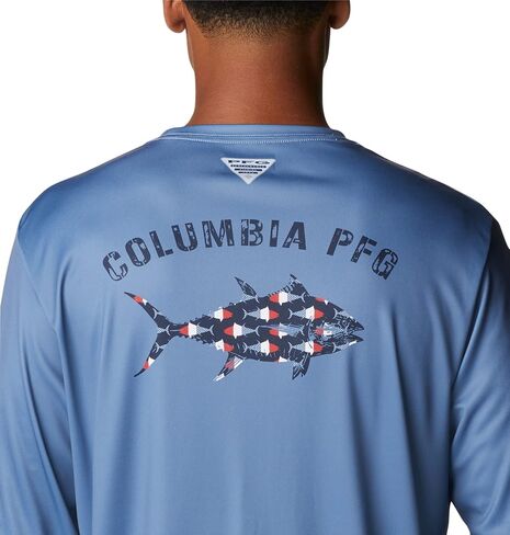 Columbia Men's Terminal Tackle PFG Fish Fill Ls in Saudi Arabia