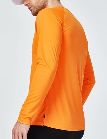 Camii Mia Mens Long Sleeve Sun Protection Shirts, Sun Shirts for Men UPF 50+ SPF T-Shirts for Fishing, Running, Hiking in Kuwait