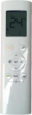 Replacement for Midea Air Conditioner Remote Control Model Number RG58B/BGEF RG58B1/BGEF RG58E2/BGEF RG58E3/BGEF RG58E4/BGEF RG58A/BGEF RG58H/BGCE RG58B/BGEU1 in Saudi Arabia