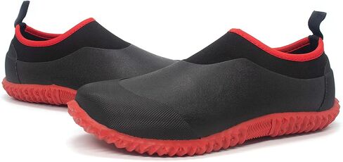 SWIFTFROG Men’s Garden Boots - Unisex Waterproof Ankle Slip-On Footwear Rubber Rain Boots for Men Women Outdoor,Camping,Gardening in Saudi Arabia