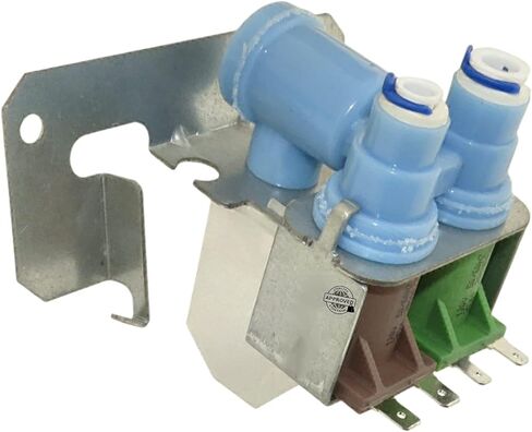 GLOB PRO SOLUTIONS CK900194 WR57X33326, AP6995571 Fridge Ice Water Inlet Valve compatible with GE Hotpoint RCA Refrigerator Water valve General Electric Kenmore in Saudi Arabia