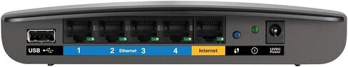 Linksys E2500 (N600) Advanced Simultaneous Dual-Band WiFi N Router, Renewed (E2500-RM2) in Kuwait