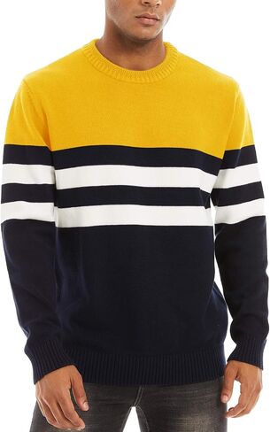 MAGNIVIT Men's Crewneck Sweater Lightweight Soft Knitted Sweatshirt Fall Winter Thermal Pullover in Saudi Arabia