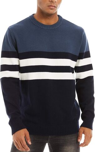 MAGNIVIT Men's Crewneck Sweater Lightweight Soft Knitted Sweatshirt Fall Winter Thermal Pullover in Saudi Arabia