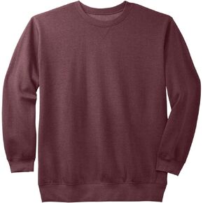 KS Sport by KingSize Men's Big & Tall Wicking Fleece Crewneck by KS Sport™ in Saudi Arabia