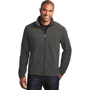 Port Authority Men's Heather Microfleece Full-Zip Jacket in Kuwait