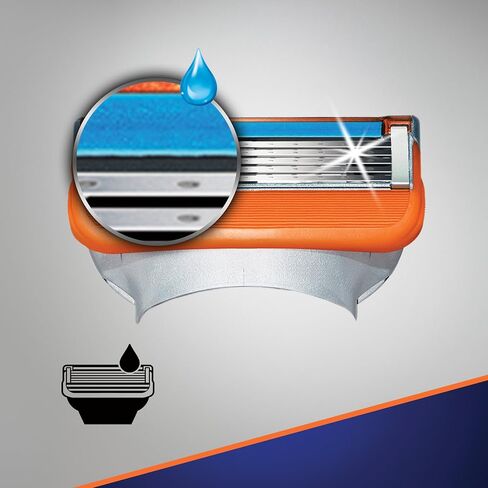 Gillette Fusion5 Men's Razor Blades, 12 Blade Refills in Kuwait