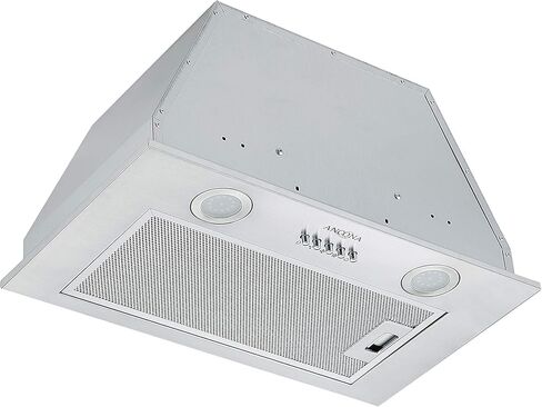 Ancona AN-1308 B24A 20" 450 CFM Ducted Built-in Range Hood in Stainless Steel in Kuwait