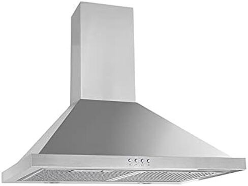 أنكونا AN-1132 Casetta 24 "600 CFM شفاط المطبخ القابل للتركيب على الحائط من الفولاذ المقاوم للصدأ in Kuwait