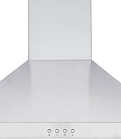 أنكونا AN-1132 Casetta 24 "600 CFM شفاط المطبخ القابل للتركيب على الحائط من الفولاذ المقاوم للصدأ in Kuwait