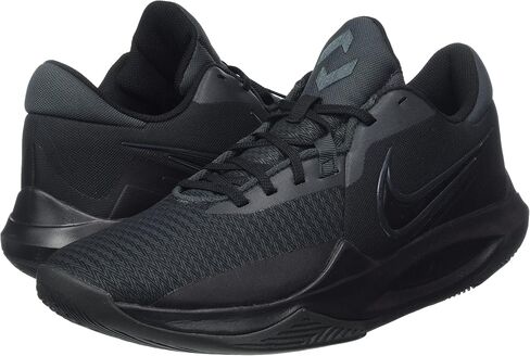 Nike Precision 6, Basketball Shoes (DD9535-001) Black/Anthracite, Size: 8.5 in Saudi Arabia
