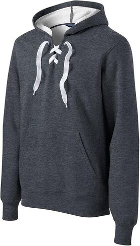 Sport Tek Men's Lace Up Pullover Hooded Sweatshirt in Kuwait