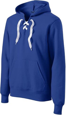 Sport Tek Men's Lace Up Pullover Hooded Sweatshirt in Kuwait