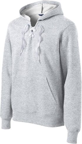 Sport Tek Men's Lace Up Pullover Hooded Sweatshirt in Kuwait
