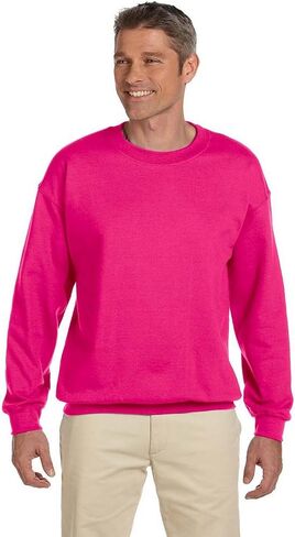 Fashion Gildan 18000 Adult Sweatshirt Heliconia Large in Kuwait