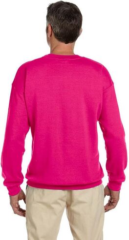 Fashion Gildan 18000 Adult Sweatshirt Heliconia Large in Kuwait