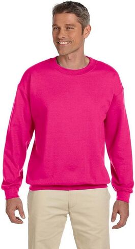 Fashion Gildan 18000 Adult Sweatshirt Heliconia Large in Kuwait