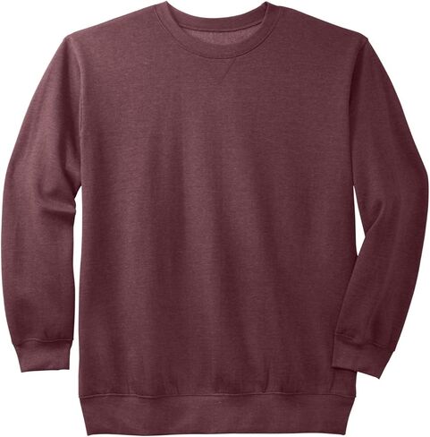 KS Sport by KingSize Men's Big & Tall Wicking Fleece Crewneck by KS Sport™ in Saudi Arabia