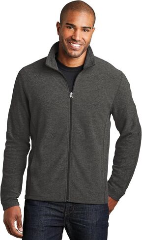 Port Authority Men's Heather Microfleece Full-Zip Jacket in Saudi Arabia