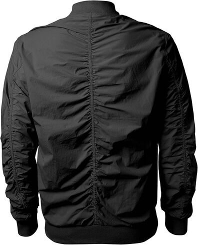 Mens MA-1 Flight Bomber Jacket Active Casual Military Outwear in Saudi Arabia