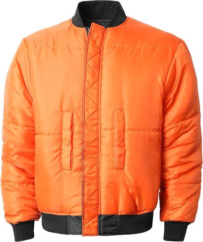 Mens MA-1 Flight Bomber Jacket Active Casual Military Outwear in Kuwait