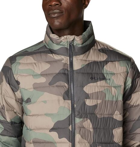 Columbia Men's Powder Lite Jacket, Cypress Mod Camo Print, 6X Big in Kuwait