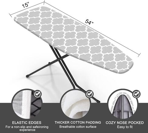 Ironing Mat, Portable Ironing Pad, 28 x 24 inch Ironing Mat for Table Top of Washer, Dryer, Table Top, Countertop, Silincoe Coating and Scorch Resistant in Saudi Arabia
