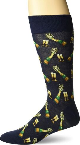 Hot Sox Men's Food and Booze Novelty Casual Crew in Saudi Arabia