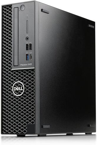 Dell Precision 3431 Desktop Computer Windows 11 Pro Intel Hexa Core i5 9500 up to 4.4GHz 16GB RAM 480GB SSD WiFi (Renewed) in Saudi Arabia