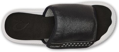 OLUKAI Ulele Olu Men's Slide Sandals, Water Resistant Beach Shoes, Fully Adjustable & Comfort Fit, Wet Grip Rubber Soles in Kuwait