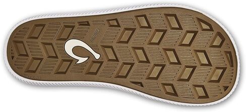 OLUKAI Ulele Olu Men's Slide Sandals, Water Resistant Beach Shoes, Fully Adjustable & Comfort Fit, Wet Grip Rubber Soles in Kuwait