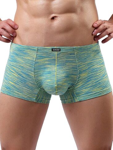 iKingsky Men's Stretch Boxer Briefs Underwear Sexy Low Rise Men Pouch Boxer Shorts in Saudi Arabia