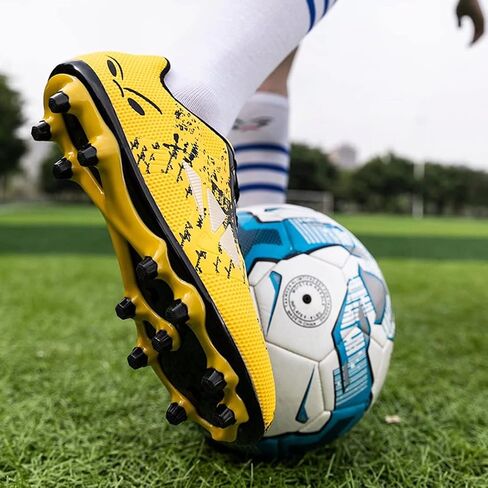 TOLLN Mens Football Shoes Youth Soccer Cleats in Saudi Arabia